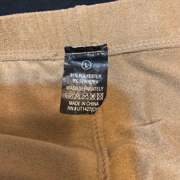 Camel coloured Leggings - Picture 3 of 3